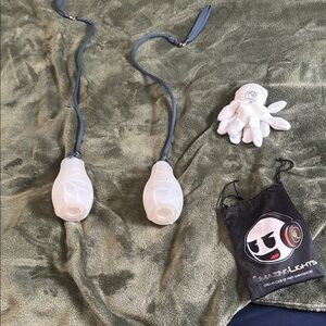 Rave LED Poi Set - and gloves for raves